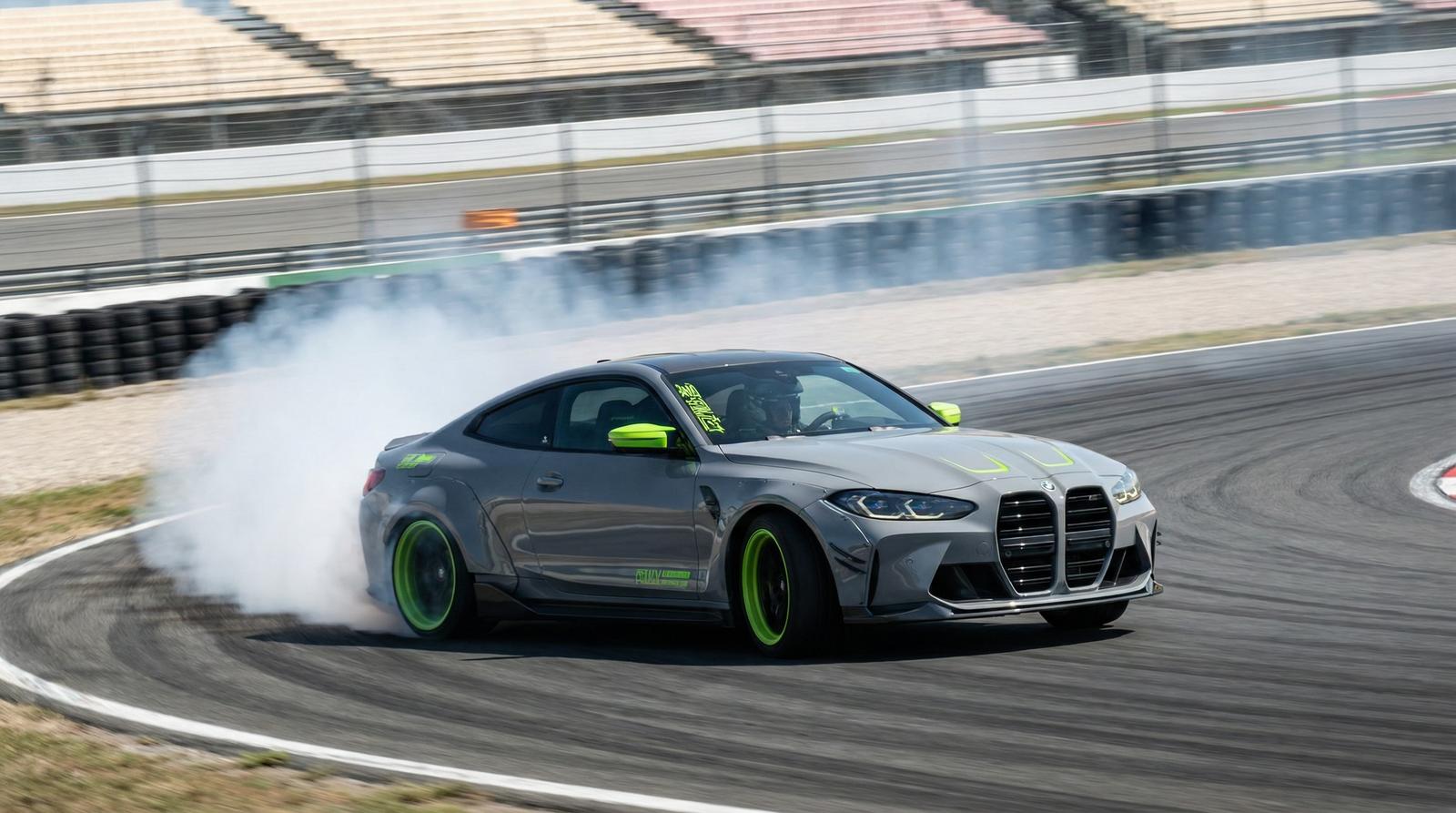 高清3D动漫 - 赛道漂移挑战：改装M4极限测试视频